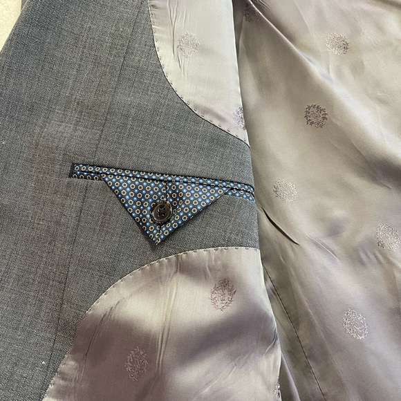 RALPH LAUREN Men’s Gray 48R Suit Coat - Picture 7 of 16